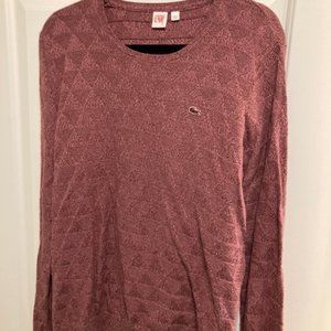 Lacoste womens sweater, size XL